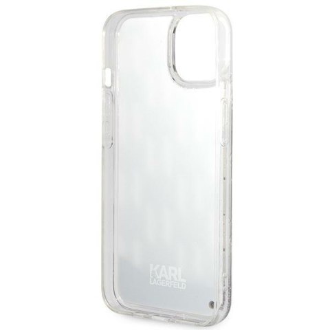 Karl Lagerfeld KLHCP14SLMNMK iPhone 14 / 15 / 13 6,1" hardcase czarny/black Liquid Glitter Monogram