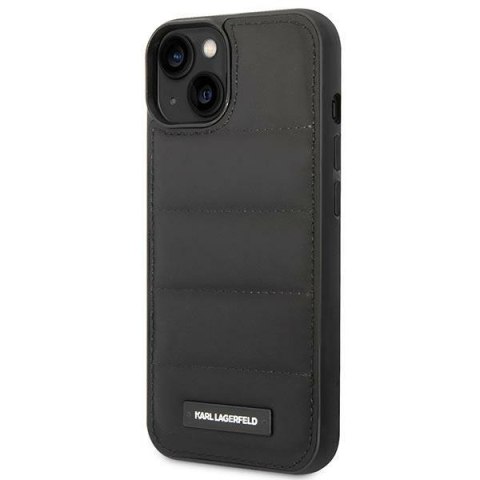 Karl Lagerfeld KLHCP14SPSQAK iPhone 14 / 15 / 13 6,1" hardcase czarny/black Puffy Elongated Logo