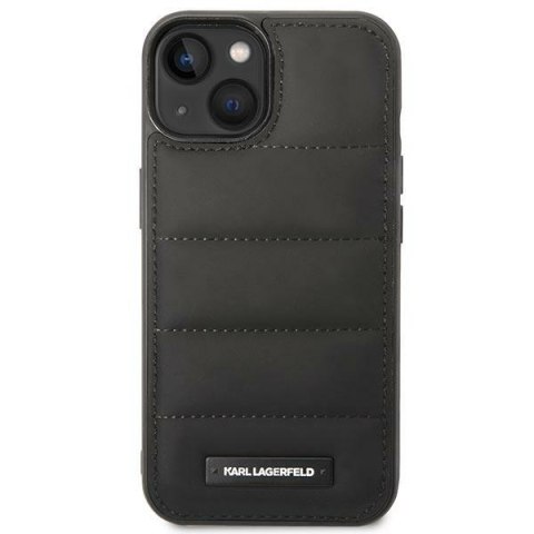 Karl Lagerfeld KLHCP14SPSQAK iPhone 14 / 15 / 13 6,1" hardcase czarny/black Puffy Elongated Logo