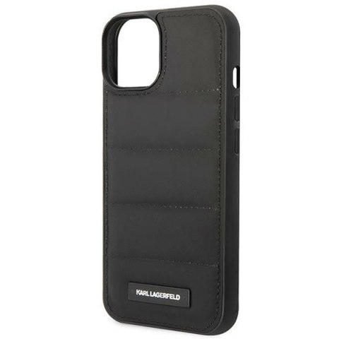 Karl Lagerfeld KLHCP14SPSQAK iPhone 14 / 15 / 13 6,1" hardcase czarny/black Puffy Elongated Logo
