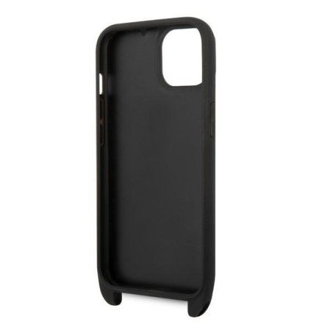 Karl Lagerfeld KLHCP14SSTKMK iPhone 14 / 15 / 13 6,1" czarny/black hardcase Monogram Ikonik Patch