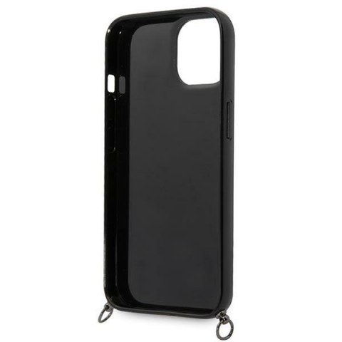 Karl Lagerfeld KLHCP14SSTSTP iPhone 14 / 15 / 13 6,1" hardcase różowy/pink Color Stripes Strap