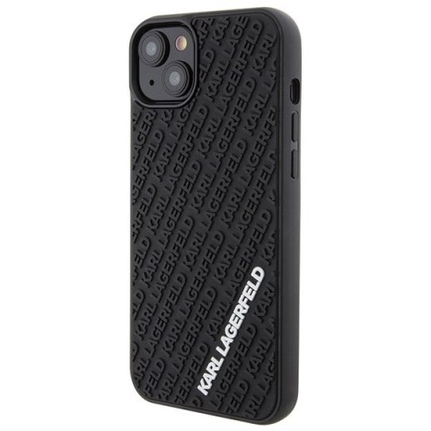 Karl Lagerfeld KLHCP15M3DMKRLK iPhone 15 Plus / 14 Plus 6.7" czarny/black hardcase 3D Rubber Multi Logo