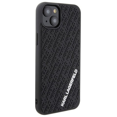 Karl Lagerfeld KLHCP15M3DMKRLK iPhone 15 Plus / 14 Plus 6.7" czarny/black hardcase 3D Rubber Multi Logo