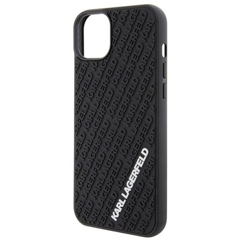 Karl Lagerfeld KLHCP15M3DMKRLK iPhone 15 Plus / 14 Plus 6.7" czarny/black hardcase 3D Rubber Multi Logo