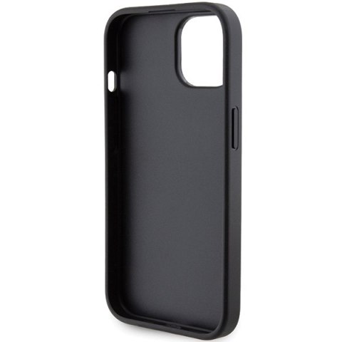 Karl Lagerfeld KLHCP15MGSACHPK iPhone 15 Plus / 14 Plus 6.7" czarny/black hardcase Gripstand Saffiano Choupette Pins