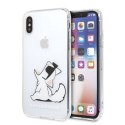 Karl Lagerfeld KLHCPXCFNRC iPhone X/Xshardcase transparent Choupette Fun