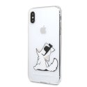 Karl Lagerfeld KLHCPXCFNRC iPhone X/Xshardcase transparent Choupette Fun
