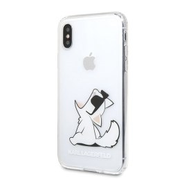 Karl Lagerfeld KLHCPXCFNRC iPhone X/Xshardcase transparent Choupette Fun