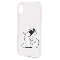 Karl Lagerfeld KLHCPXCFNRC iPhone X/Xshardcase transparent Choupette Fun