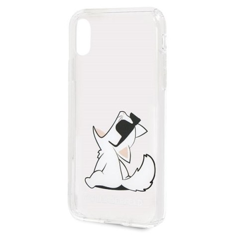 Karl Lagerfeld KLHCPXCFNRC iPhone X/Xshardcase transparent Choupette Fun
