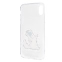 Karl Lagerfeld KLHCPXCFNRC iPhone X/Xshardcase transparent Choupette Fun