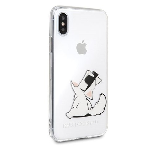 Karl Lagerfeld KLHCPXCFNRC iPhone X/Xshardcase transparent Choupette Fun