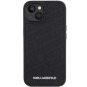 Karl Lagerfeld KLHCP15SPQKPMK iPhone 15 / 14 / 13 6.1" czarny/black hardcase Quilted K Pattern