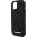 Karl Lagerfeld KLHCP15SPQKPMK iPhone 15 / 14 / 13 6.1" czarny/black hardcase Quilted K Pattern