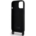 Karl Lagerfeld KLHCP15SSCBSKNK iPhone 15 / 14 / 13 6.1" hardcase czarny/black Crossbody Silicone Ikonik