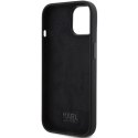 Karl Lagerfeld KLHCP15SSMHKNPK iPhone 15 / 14 / 13 6.1" czarny/black Silicone Ikonik Metal Pin
