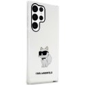 Karl Lagerfeld KLHCS23LHNCHTCT S23 UltraS918 transparent hardcase Ikonik Choupette