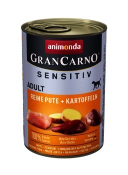 ANIMONDA Grancarno Sensitiv smak: indyk z ziemniakami 800g