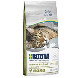 BOZITA Indoor & Sterilised Chicken - sucha karma dla kotów wysterylizowanych - 400g