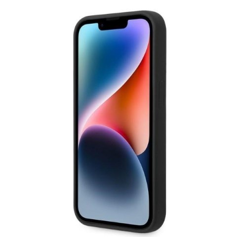 Karl Lagerfeld KLHMP14LSSKCK iPhone 14Pro 6,1" hardcase czarny/black Liquid Silicone Karl & Choupette Magsafe