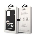 Karl Lagerfeld KLHMP14LSSKCK iPhone 14Pro 6,1" hardcase czarny/black Liquid Silicone Karl & Choupette Magsafe