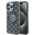 Karl Lagerfeld KLHMP15XHMCKMHK iPhone 15Pro Max 6.7" czarny/black IML Monogram Karl&Choupette Head MagSafe