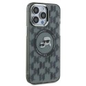 Karl Lagerfeld KLHMP15XHMCKMHK iPhone 15Pro Max 6.7" czarny/black IML Monogram Karl&Choupette Head MagSafe