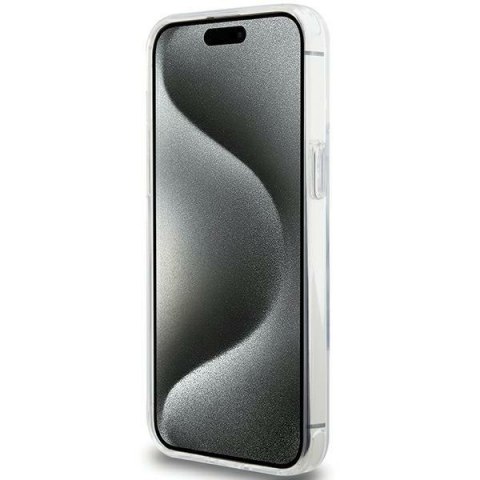 Karl Lagerfeld KLHMP15XHMRSKHH iPhone 15 Pro Max 6.7" biały/white hardcase Ring Stand Karl Head MagSafe