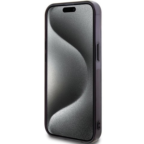 Karl Lagerfeld KLHMP15SHKHNOTK iPhone 15 / 14 / 13 6.1" transparent hardcase IML Karl`s Head MagSafe