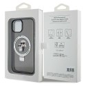 Karl Lagerfeld KLHMP15SHMRSKCK iPhone 15 / 14 / 13 6.1" czarny/black hardcase Ring Stand Karl&Choupettte MagSafe