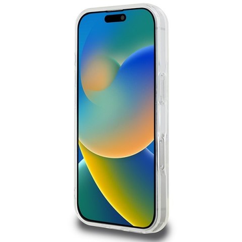 Karl Lagerfeld KLHMP16XHLSKIH iPhone16 Pro Max 6.9" biały/white hardcase IML Metal Karl Head MagSafe