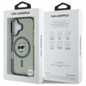 Karl Lagerfeld KLHMP16MHLSCHK iPhone Plus 6.7" czarny/black hardcase IML Metal Choupette Head MagSafe