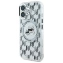 Karl Lagerfeld KLHMP16SHMCKMHT iPhone 166.1" przezroczysty/transparent IML Monogram Karl&Choupette Head MagSafe