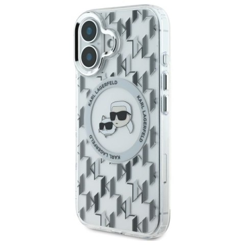 Karl Lagerfeld KLHMP16SHMCKMHT iPhone 166.1" przezroczysty/transparent IML Monogram Karl&Choupette Head MagSafe