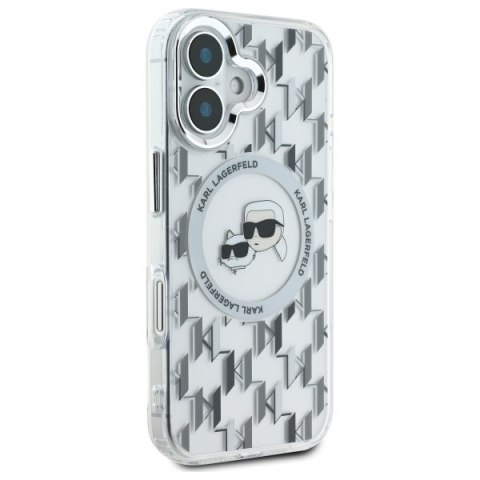 Karl Lagerfeld KLHMP16SHMCKMHT iPhone 166.1" przezroczysty/transparent IML Monogram Karl&Choupette Head MagSafe