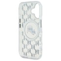 Karl Lagerfeld KLHMP16SHMCKMHT iPhone 166.1" przezroczysty/transparent IML Monogram Karl&Choupette Head MagSafe