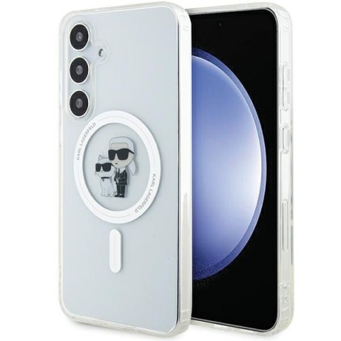 Karl Lagerfeld KLHMS24SHGKCNOT S24 S921transparent hardcase IML Karl&Choupette MagSafe