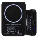Karl Lagerfeld Powerbank indukcyjnyKLPBMKIOTTGK 5W 3000mAh czarny/black Ikonik MagSafe