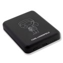 Karl Lagerfeld Powerbank indukcyjnyKLPBMKIOTTGK 5W 3000mAh czarny/black Ikonik MagSafe