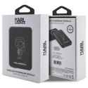 Karl Lagerfeld Powerbank indukcyjnyKLPBMKIOTTGK 5W 3000mAh czarny/black Ikonik MagSafe