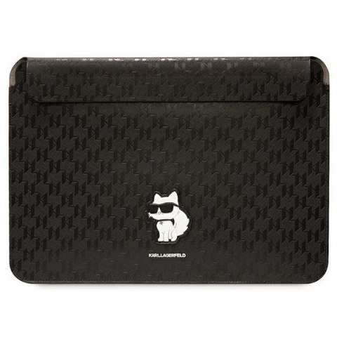 Karl Lagerfeld Sleeve KLCS14SAKHPCK 14"czarny/black Saffiano Monogram Choupette