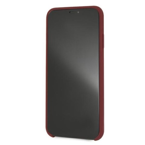 Mercedes MEHCI65SILRE iPhone Xs Maxczerwony/red hardcase Silicone Line
