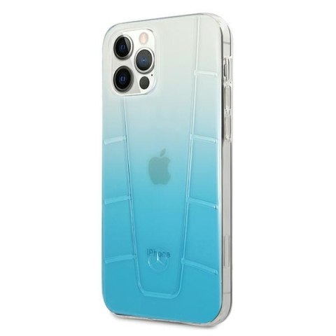 Mercedes MEHCP12LCLGBL iPhone 12 Pro Max6,7" niebieski/blue hardcase Transparent Line