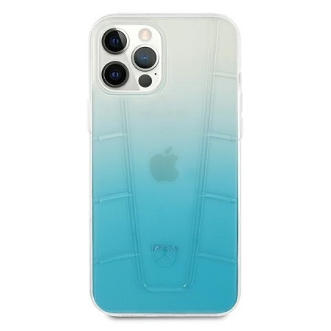 Mercedes MEHCP12LCLGBL iPhone 12 Pro Max6,7" niebieski/blue hardcase Transparent Line