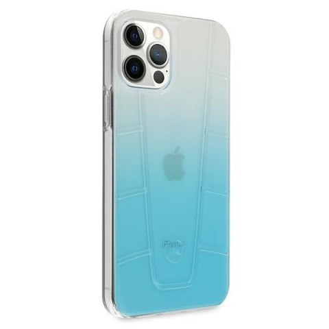 Mercedes MEHCP12LCLGBL iPhone 12 Pro Max6,7" niebieski/blue hardcase Transparent Line