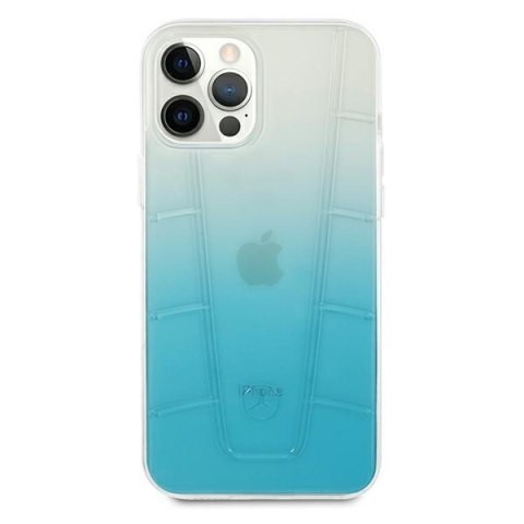 Mercedes MEHCP12MCLGBL iPhone 12/12 Pro6,1" niebieski/blue hardcase Transparent Line