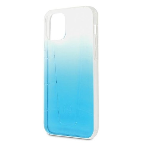 Mercedes MEHCP12MCLGBL iPhone 12/12 Pro6,1" niebieski/blue hardcase Transparent Line