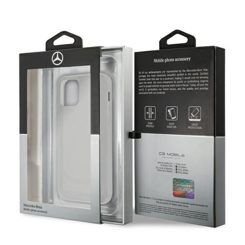 Mercedes MEHCP12SARCT iPhone 12 mini5,4" clear hardcase Transparent Line