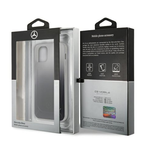 Mercedes MEHCP12SARGBK iPhone 12 mini5,4" czarny/black hardcase Transparent Line